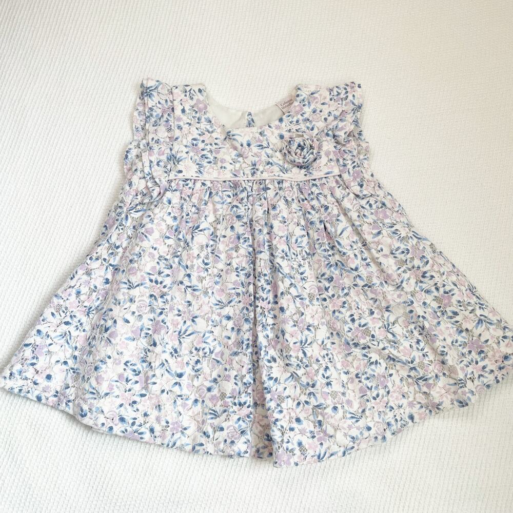Catherine Malandrino Eyelet Floral Dress